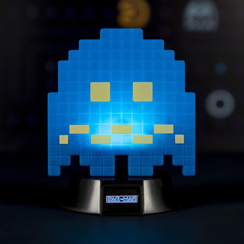 PAC-MAN - Mini Lampe Fantôme Bleu - 10cm