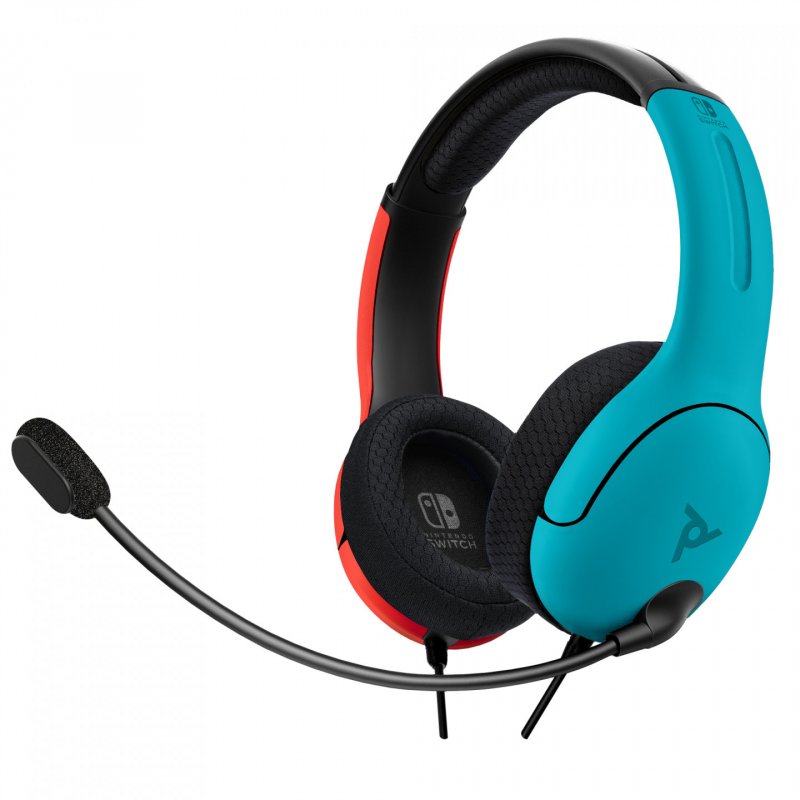 Official Nintendo Wired Headset LVL40 Switch Blue / Red