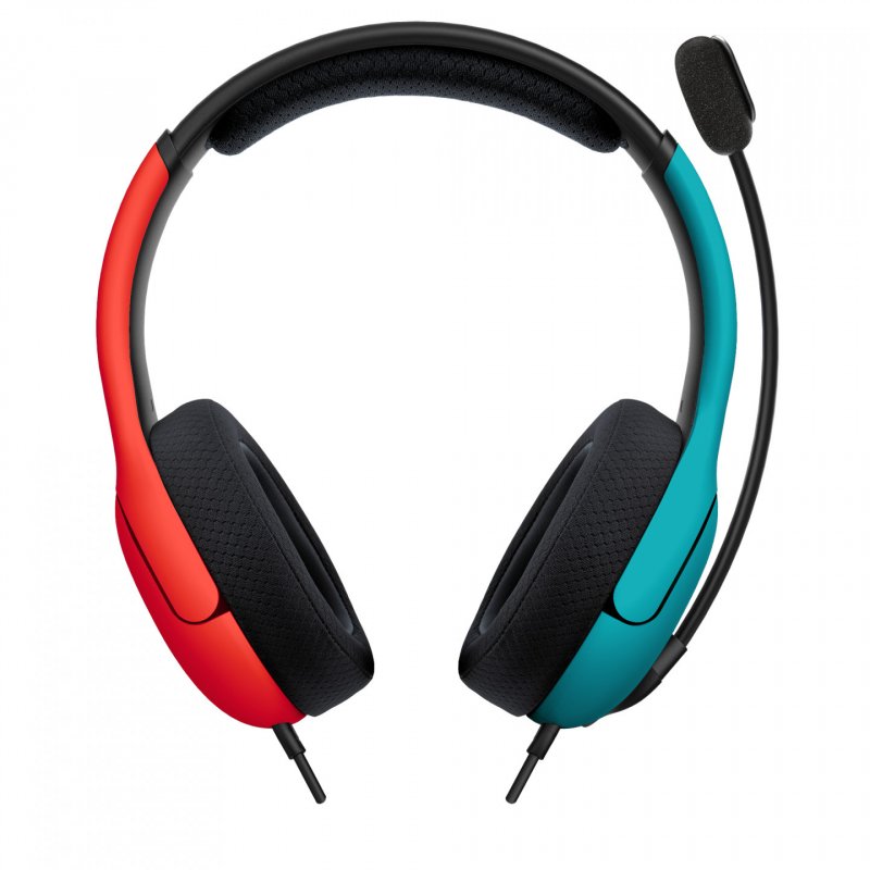 Official Nintendo Wired Headset LVL40 Switch Blue / Red