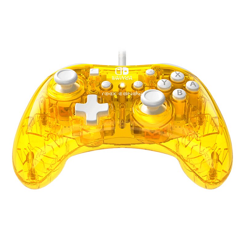 PDP Rock Candy Jaune USB Manette de jeu Nintendo Switch
