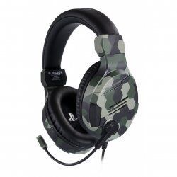Bigben Interactive PS4OFHEADSETV3G headphones/headset Wired Head-band Gaming Camouflage