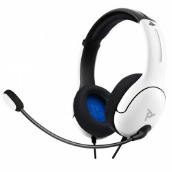 Official Playstation Wired Headset LVL40 PS4 / PS5 White