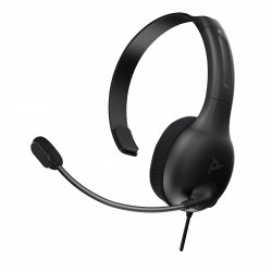 PDP LVL30 Casque Avec fil Arceau Jouer Noir, Gris