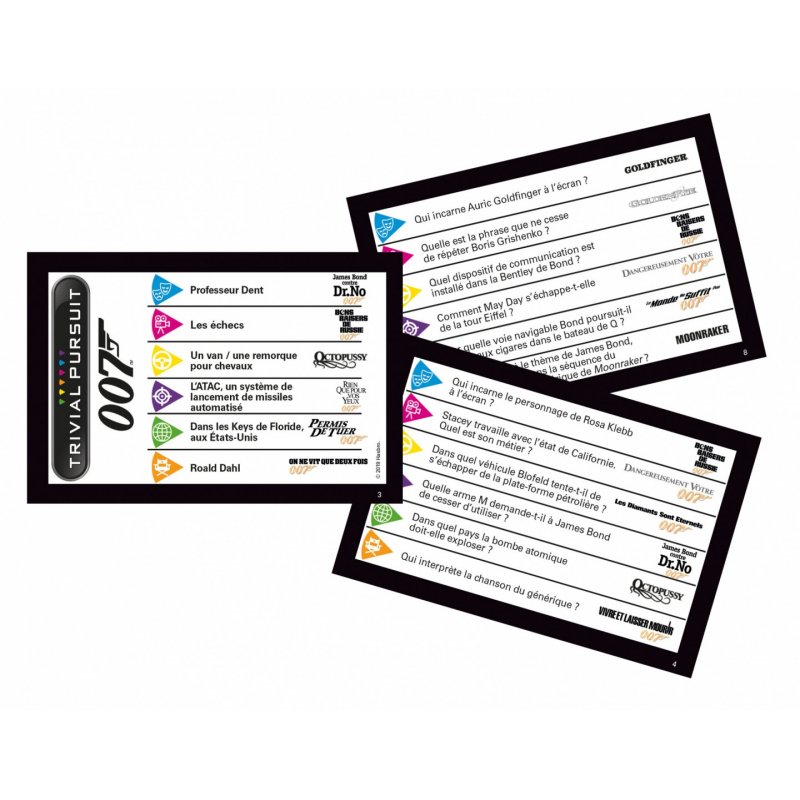 TRIVIAL PURSUIT Voyage - James Bond (FR)