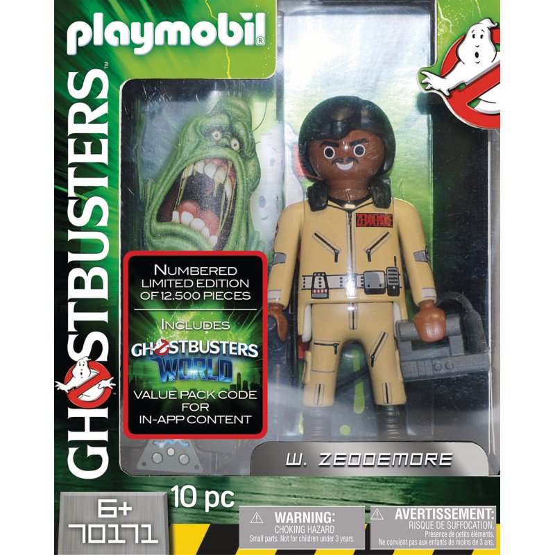 SOS FANTOMES - Playmobil compatible Collector Edition 15cm - Winston Zeddemore