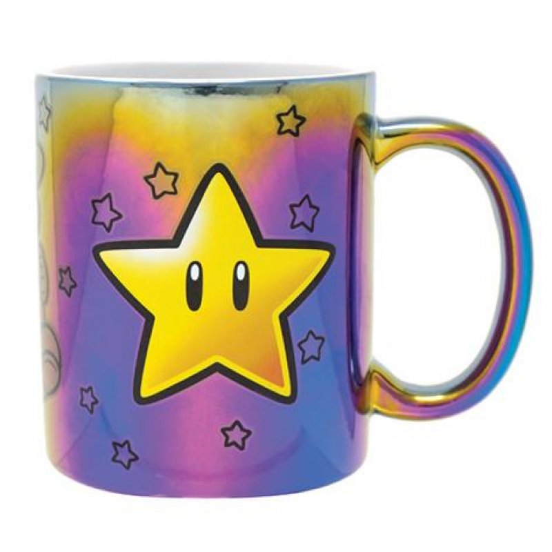 SUPER MARIO MUG METALIQUE STAR POWER
