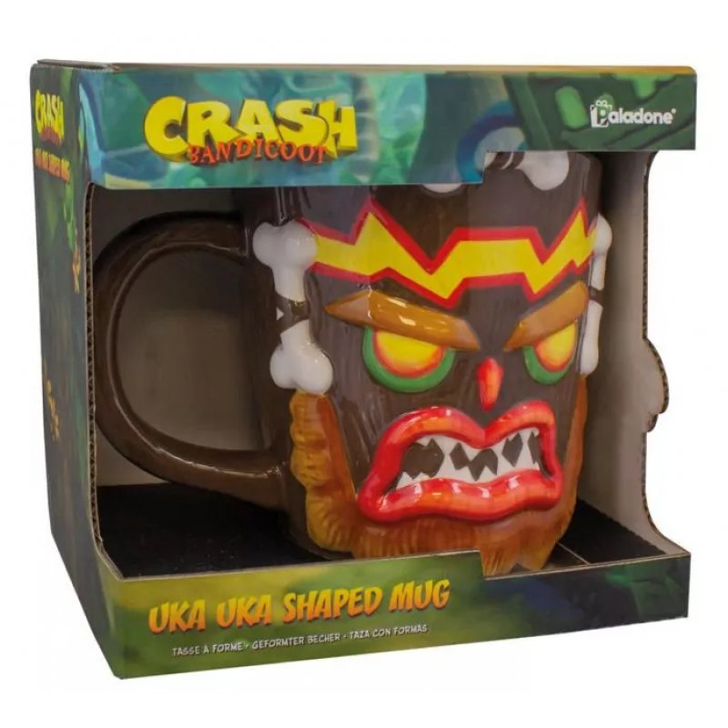 CRASH BANDICOOT MUG 3D UKA UKA