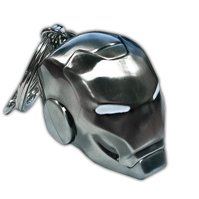 Semic Distribution Iron Man helmet Mark II Porte-clés Acier inoxydable