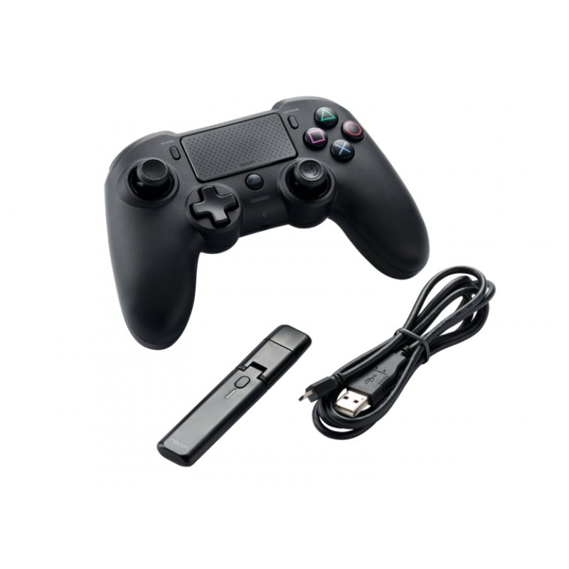 NACON Asymmetric Wireless Noir Bluetooth/USB Manette de jeu Analogique/Numérique PC, PlayStation 4