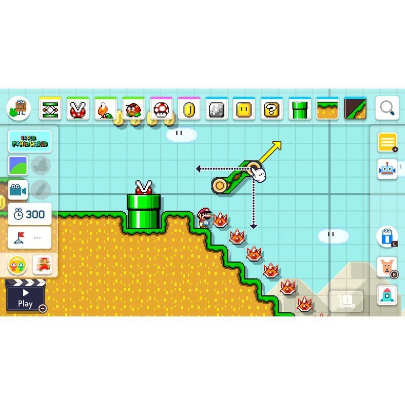 Nintendo Super Mario Maker 2 Standard English, French Nintendo Switch