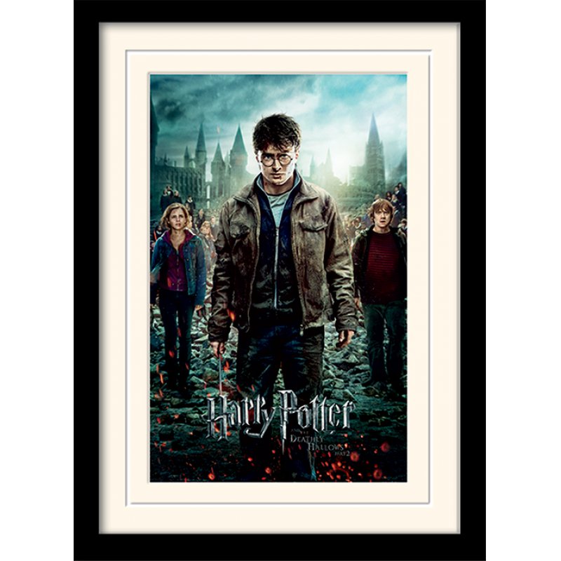 HARRY POTTER - Mounted & Framed 30X40 Print - Deathly Hallows Part 2