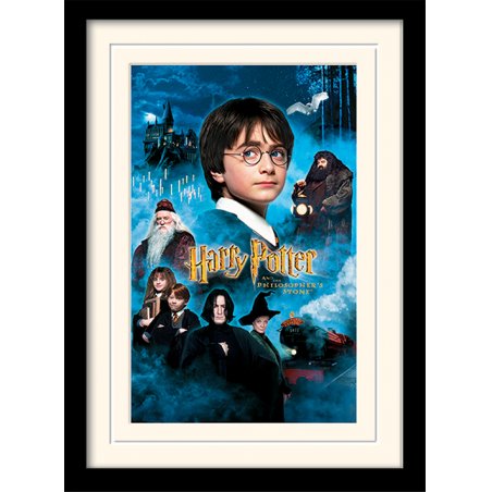 HARRY POTTER - Mounted & Framed 30X40 Print - Philosophers Stone