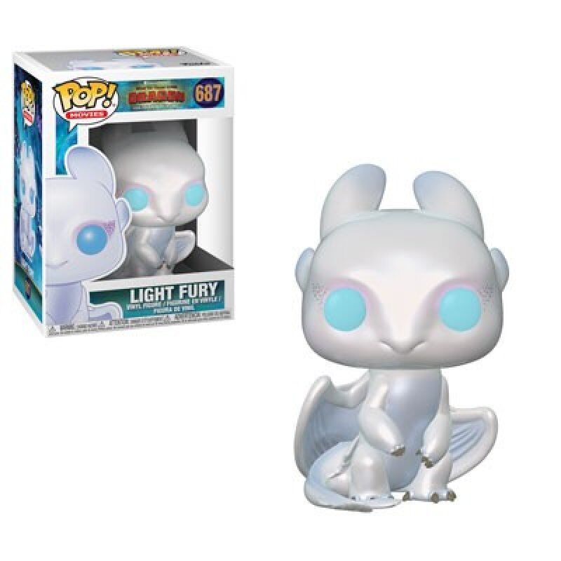 DRAGONS 3 - Bobble Head POP N° 687 - Light Fury