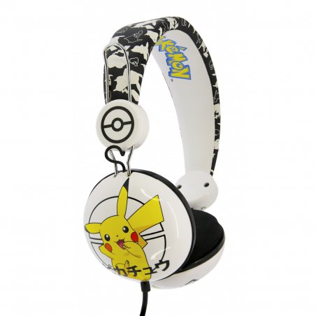 OTL Technologies Pokémon Pikachu Japanese Headphones Wired Head-band Music Black, White, Yellow