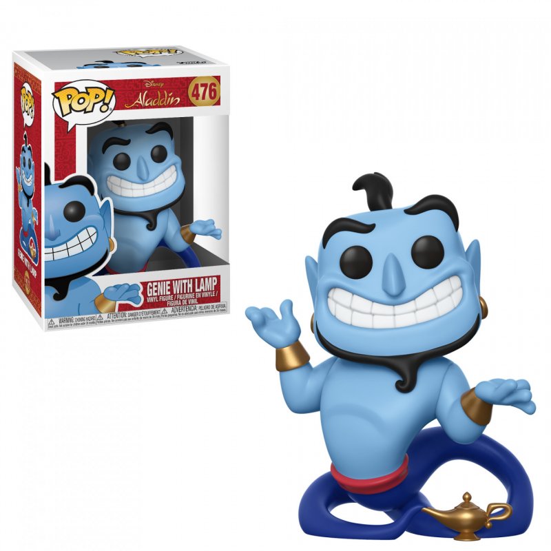 DISNEY - Aladdin - Bobble Head POP N° 476 - Genie with Lamp