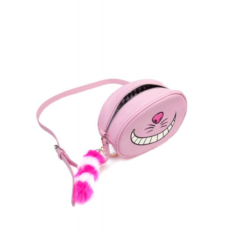 Disney Alice in Wonderland Cheshire Cat Shoulder Bag Rose Fille Sac à bandoulière