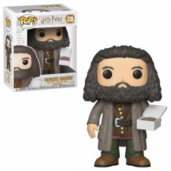 HARRY POTTER - Bobble Head POP N° 78 - Hagrid with Cake (OVERSIZE)