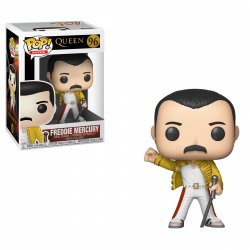 QUEEN - Bobble Head POP N° 96 - Freddie Mercury Wembley 1986