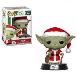 STAR WARS - Bobble Head POP N° 277 - Holiday - Santa Yoda