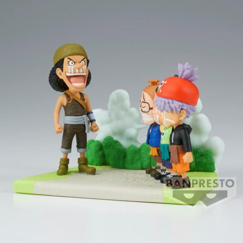 ONE PIECE - Usopp Pirates - Figurine WCF-Log Stories 7cm