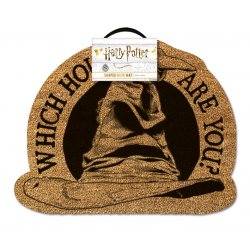 PYRAMID Harry Potter (Sorting Hat) Paillasson décoratif Intérieure Demi-rond Noir, Orange