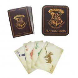 HARRY POTTER DISPLAY COMPTOIR DE CARTES A JOUER POUDLARD X12 V2