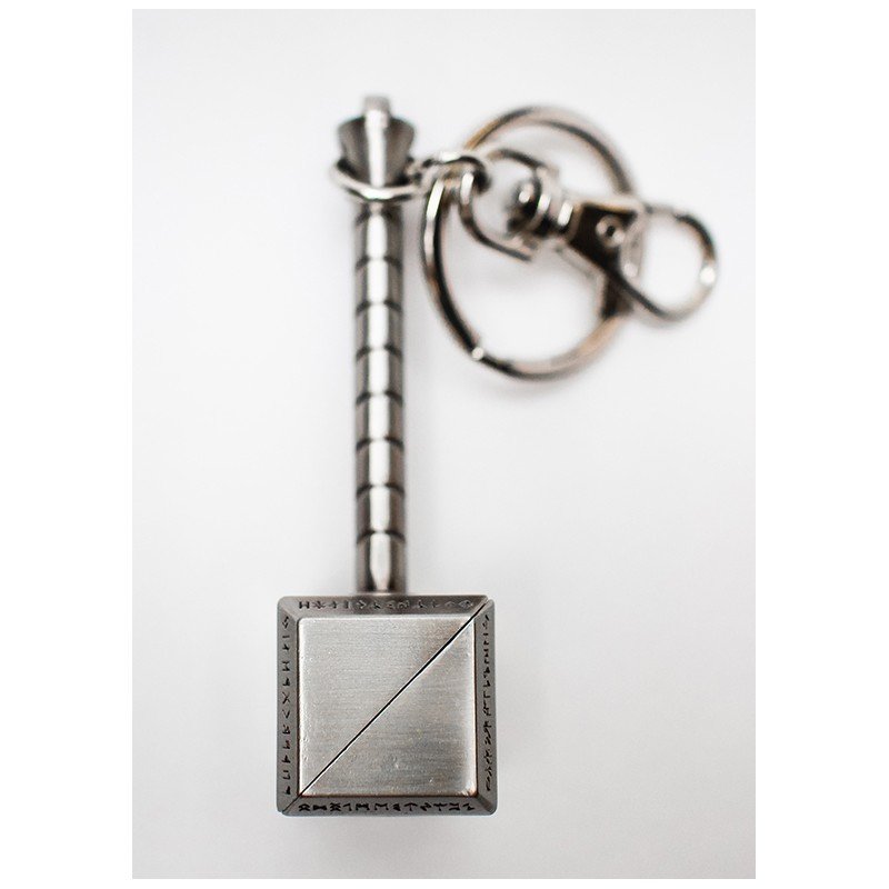 Semic Distribution Thor Hammer Porte-clés Acier inoxydable