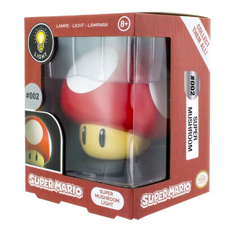 NINTENDO - Mushroom 3D Mini Light - 10cm