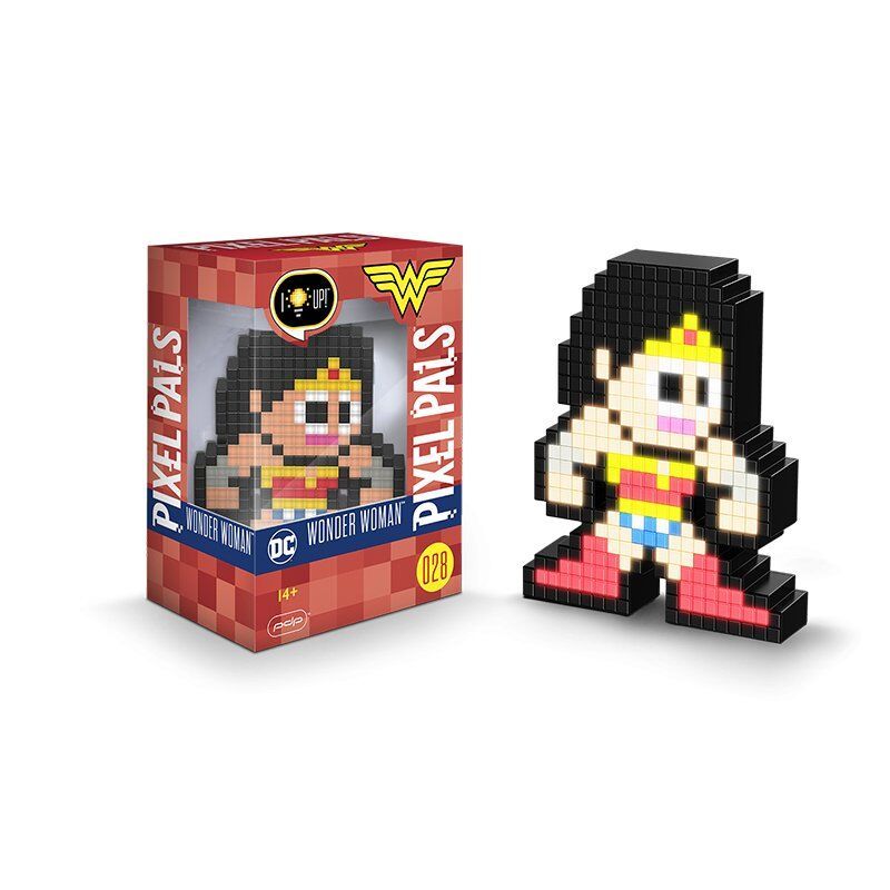PIXEL PALS Light Up Collectible Figures - Wonder Woman