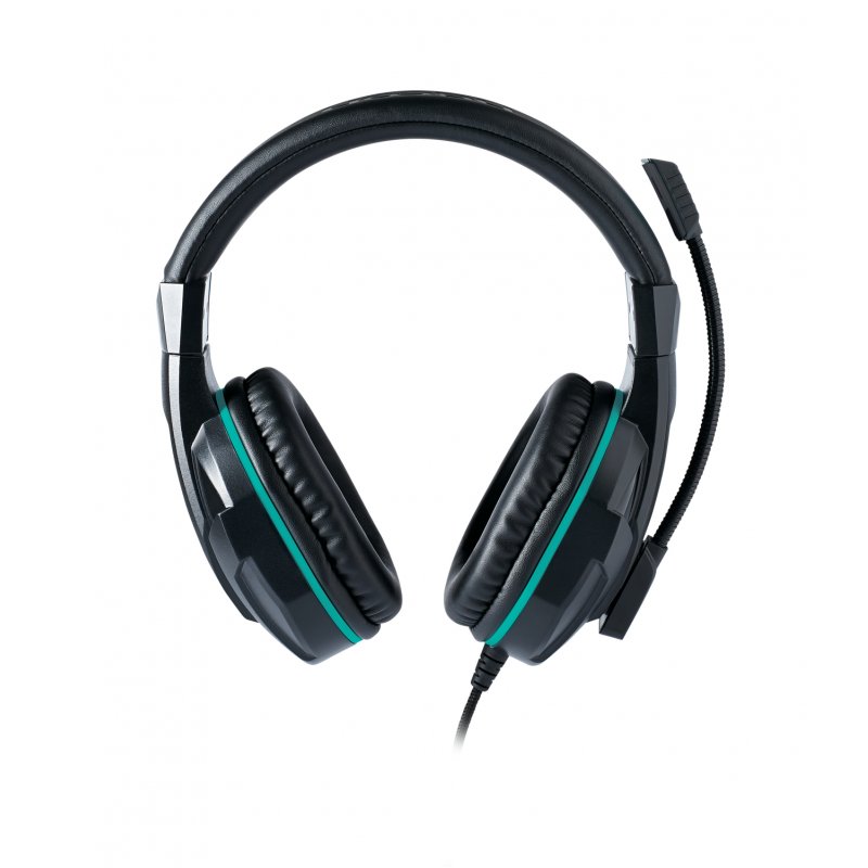 NACON PCGH-110 écouteur/casque Avec fil Arceau Jouer Noir, Turquoise