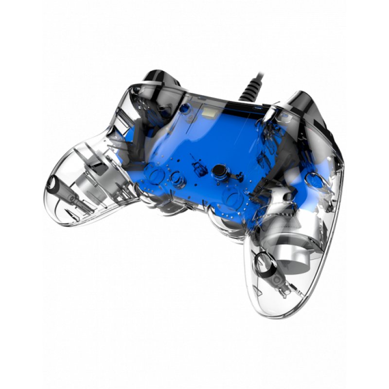 NACON compatible WIRED OFFICIAL CONTROLLER CLEAR BLUE PS4