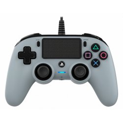 NACON PS4OFCPADGREY Gaming Controller Grey USB Gamepad Analogue / Digital PC, PlayStation 4
