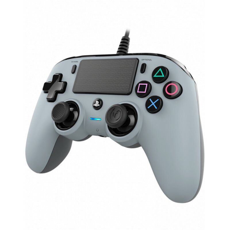 NACON PS4OFCPADGREY Gaming Controller Grey USB Gamepad Analogue / Digital PC, PlayStation 4