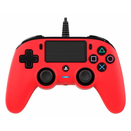 NACON PS4OFCPADRED Gaming Controller Red USB Gamepad Analogue / Digital PC, PlayStation 4