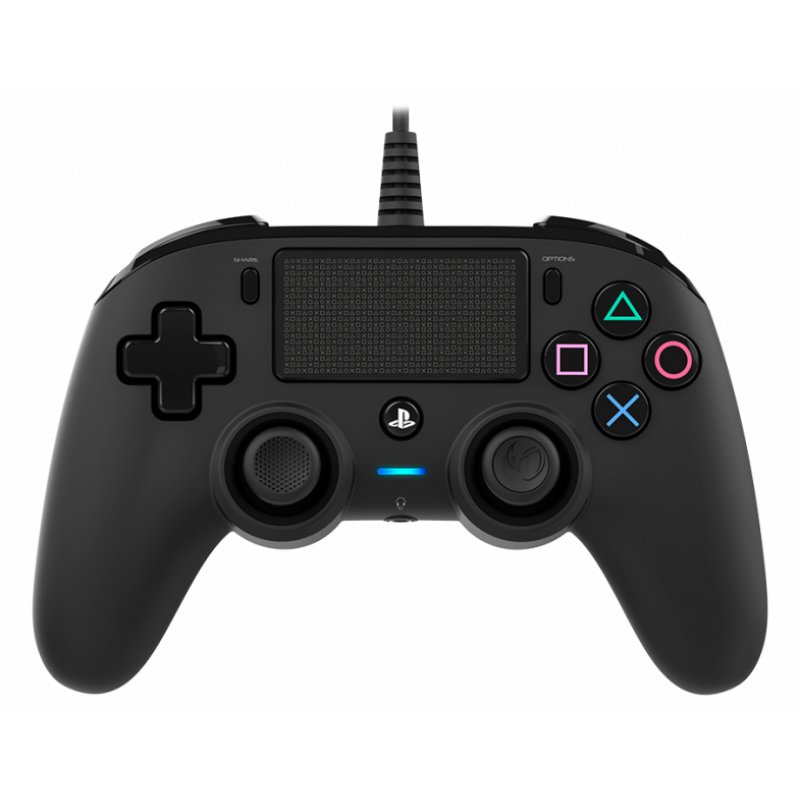 NACON compatible WIRED OFFICIAL CONTROLLER BLACK PS4