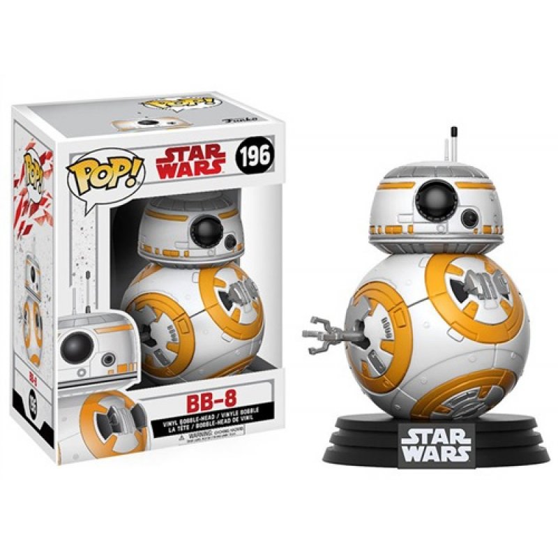 STAR WARS 8 The Last Jedi - Bobble Head POP N° 196 - BB-8