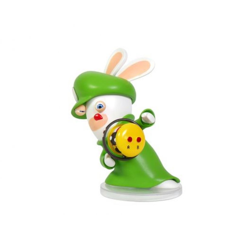 FIGURINE MARIO LAPINS CRETINS KINGDOM BATTLE LUIGI 08cm