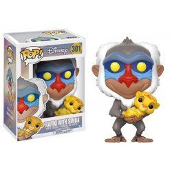 DISNEY - Lion King - Bobble Head POP N° 301 - Rafiki with Simba