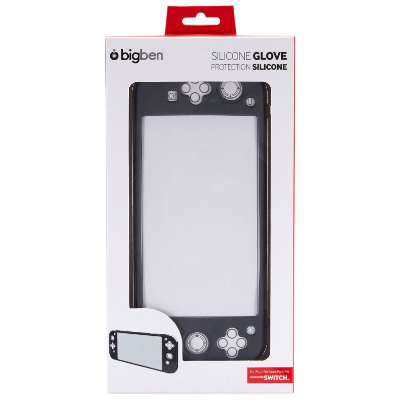 Bigben Interactive SWITCHGLOVE Housse de protection pour console de jeux portable Nintendo Silicone Noir