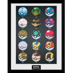 POKEMON - Collector Print 30X40 - Pokeballs