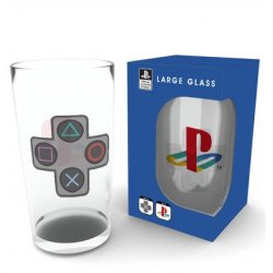 PLAYSTATION - Large Glasses 500ml - Buttons