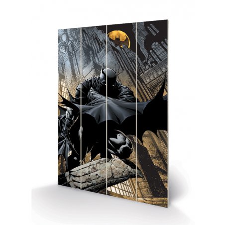 BATMAN - Night Watch - Impression sur bois 40x59cm