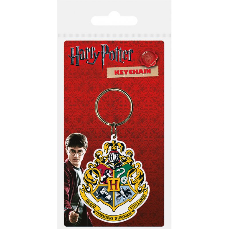HARRY POTTER - Porte-Clés Caoutchouc - Hogwart's Crest