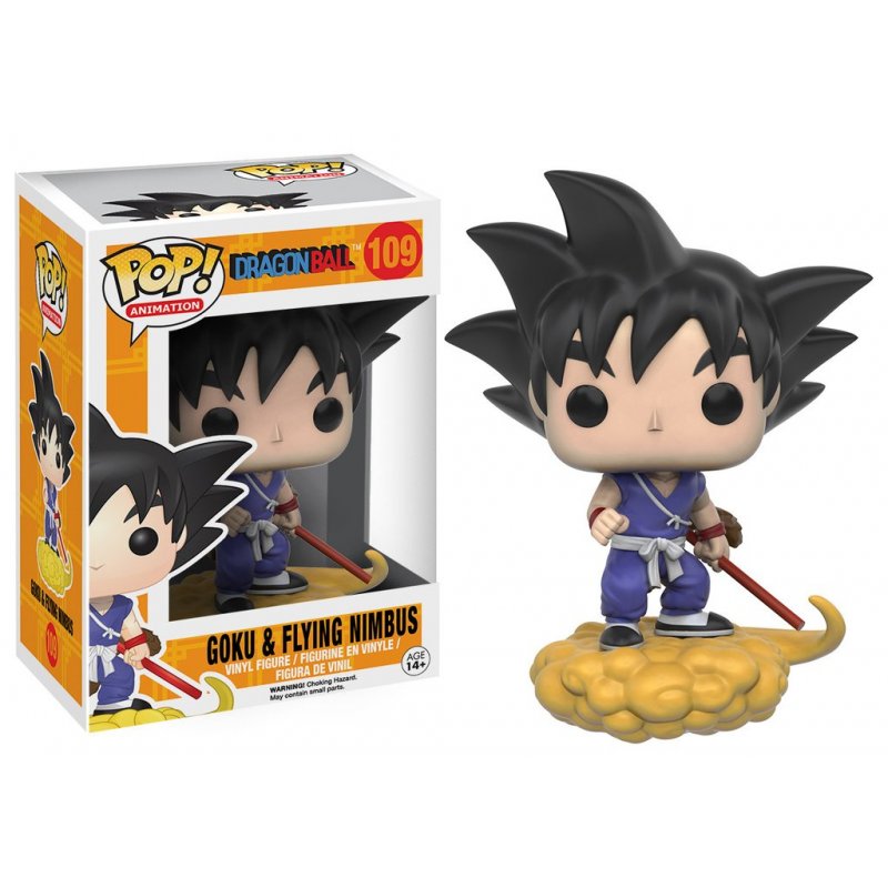 DRAGON BALL Z - Bobble Head POP N° 109 - Goku and Flying Nimbus