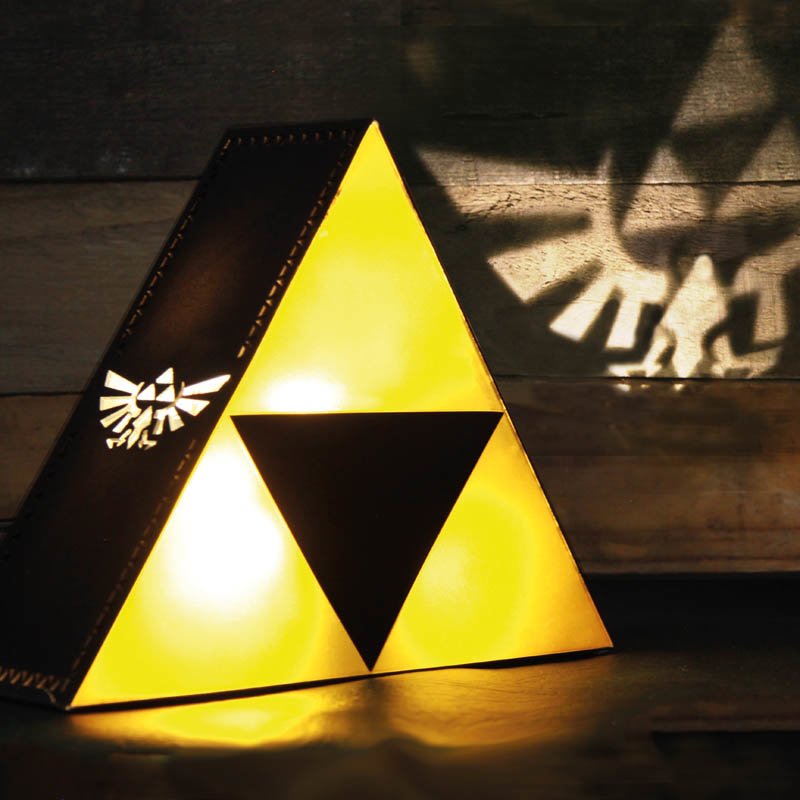 Paladone Tri-Force Light decoration figure Black, Yellow