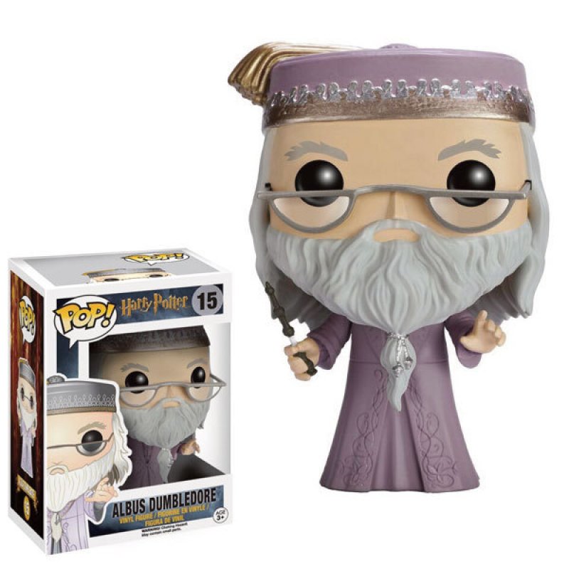 Abysse Corp Harry Potter - Pop Vinyl 15 Dumbledore With Wand
