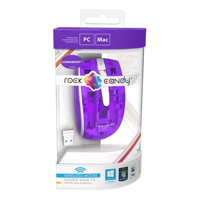 PDP Cosmoberry mouse Ambidextrous RF Wireless Optical