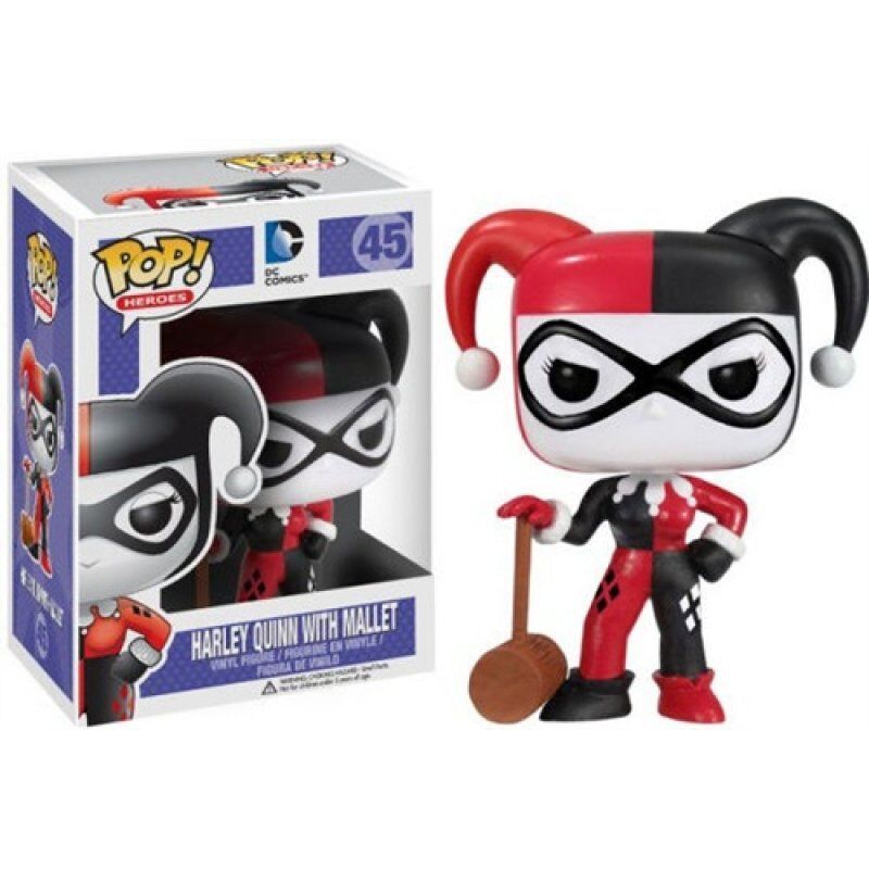 DC UNIVERSE - Bobble Head POP N° 47 - Harley Quinn Mallet (LIMITED)