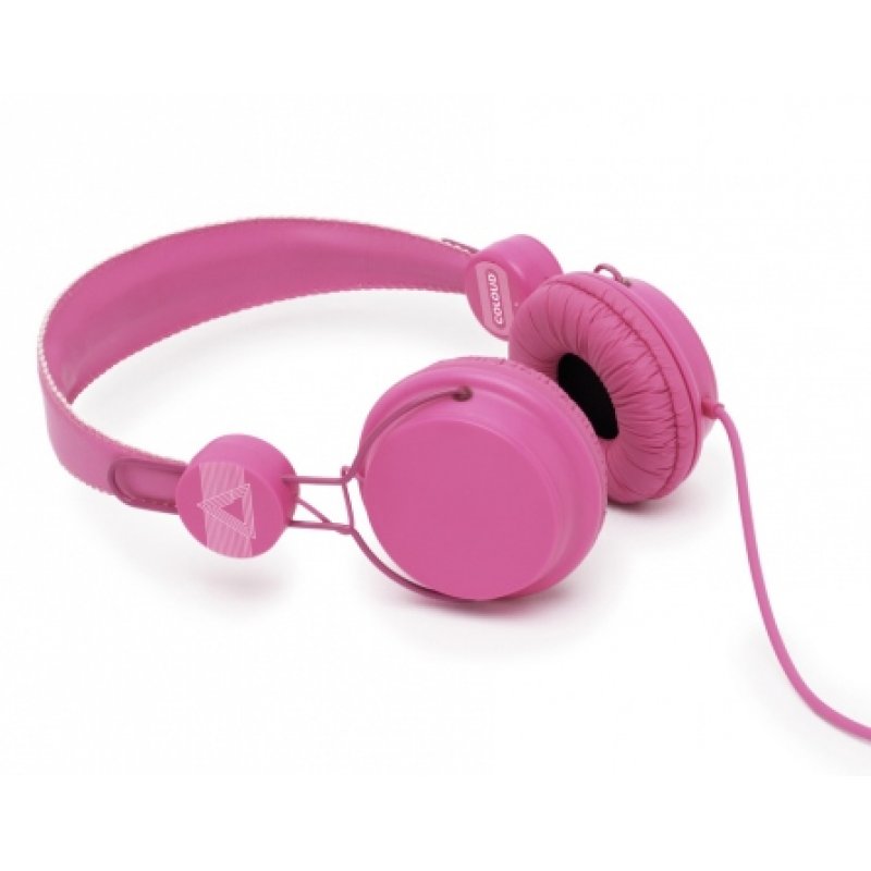 Coloud Colors Headset Wired Head-band Pink