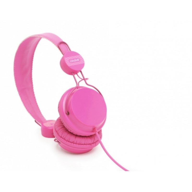 Coloud Colors Headset Wired Head-band Pink